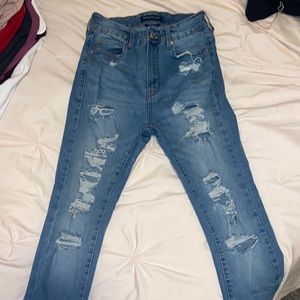 super high rise jegging